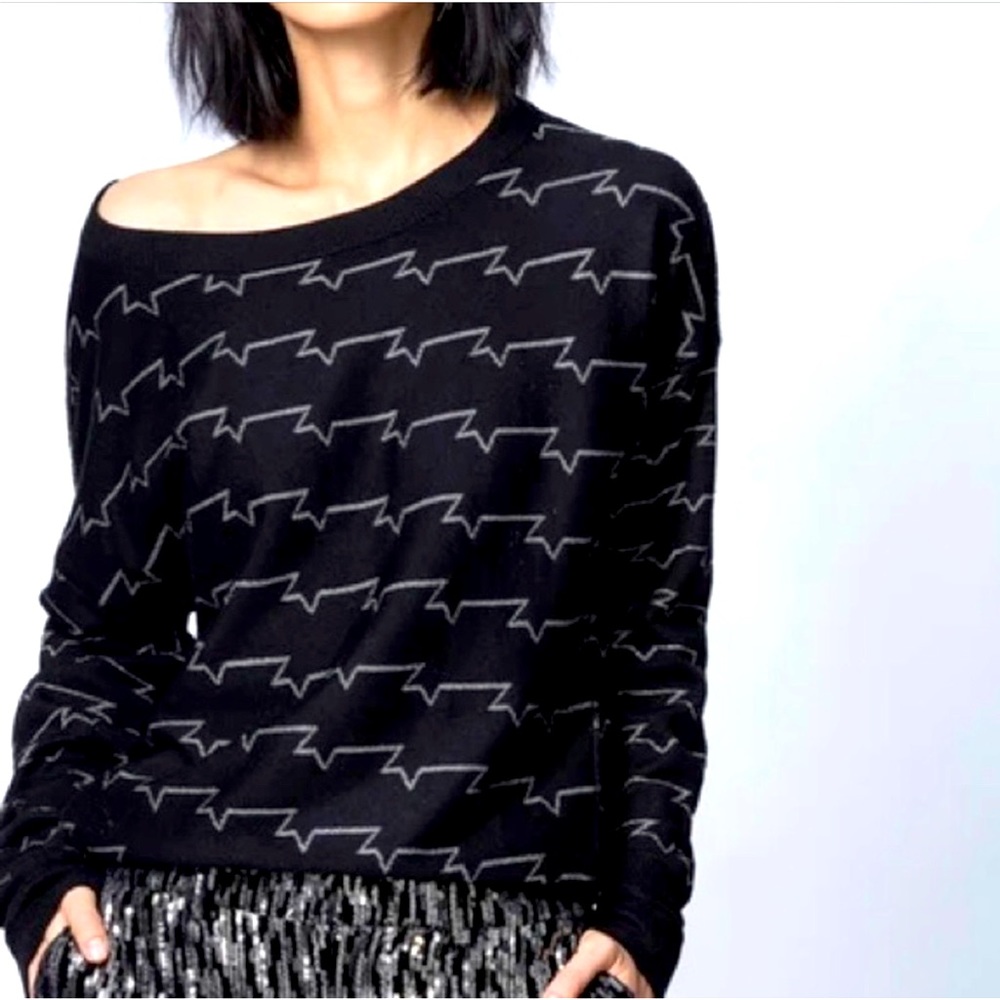Zadig & Voltaire NWT XS Anouk ZV Merino Sweater